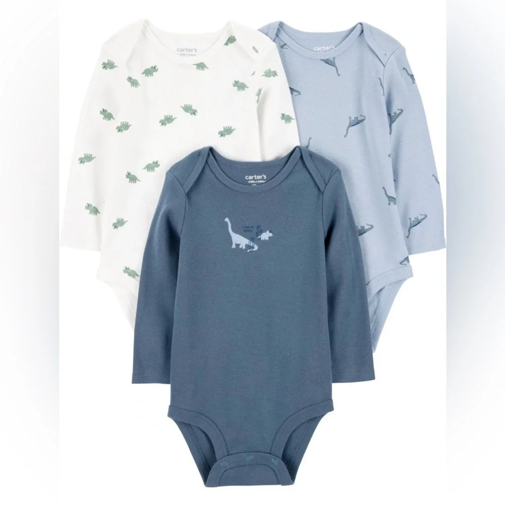 Carter's Blue, White, and Green Bodysuits Set Bundle 22 Pices